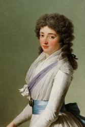 Portrait de la baronne de Chalvet-Souville, née Marie de Broutin